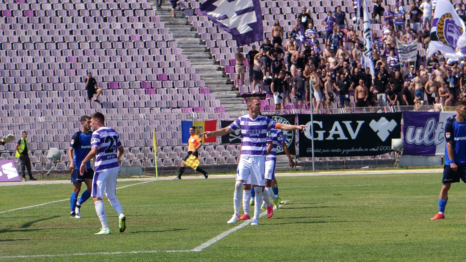 Punct în deplasare la Timișoara, pentru FC Buzău