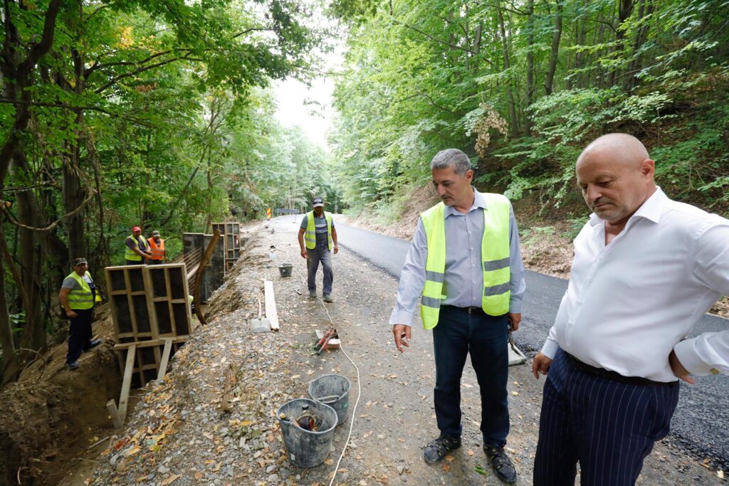 Un drum județean important, aproape gata. Ce spune președintele Neagu