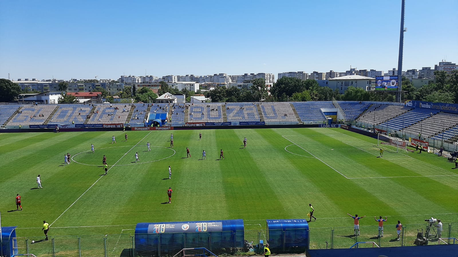Eșec pentru FC Buzău, în partida cu „U” Cluj