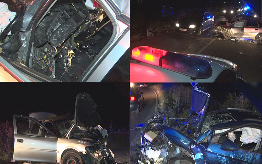 Accident grav pe DN 10. Trei persoane au fost rănite