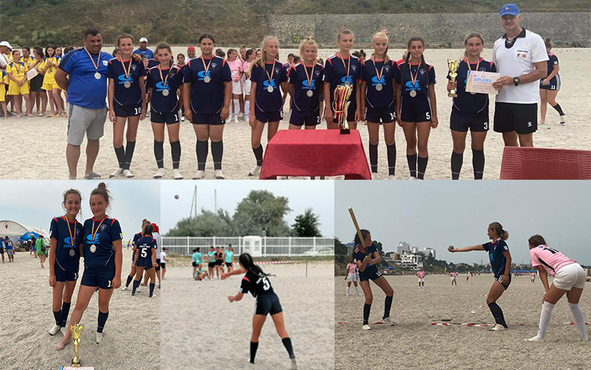 Argint pentru fetele de la Râmnic. Locul II, la Campionatul Național de Oină