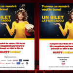 Cumpărăturile tale îți oferă bilete la film, la Happy Cinema