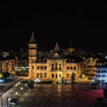 Vedere de noapte. Iluminatul stradal din Buzău va fi modernizat.