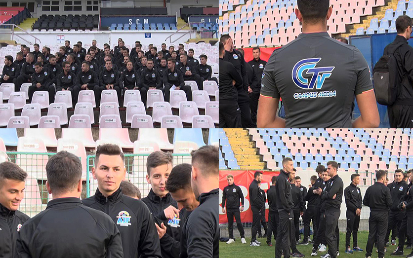 Cavalerii fluierului s-au înnoit ! Echipamente noi, unitare, pentru arbitrii din județ