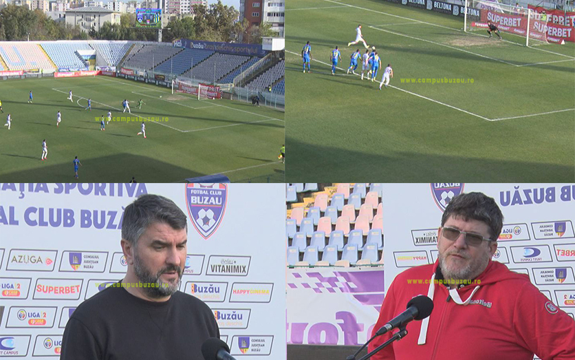 Doar egal, cu Slobozia. FC Buzău remizează, 1 la 1, cu Unirea