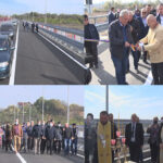 A fost  inaugurat podul de la Vadu Pașii. S-a tăiat panglica la ambele capete