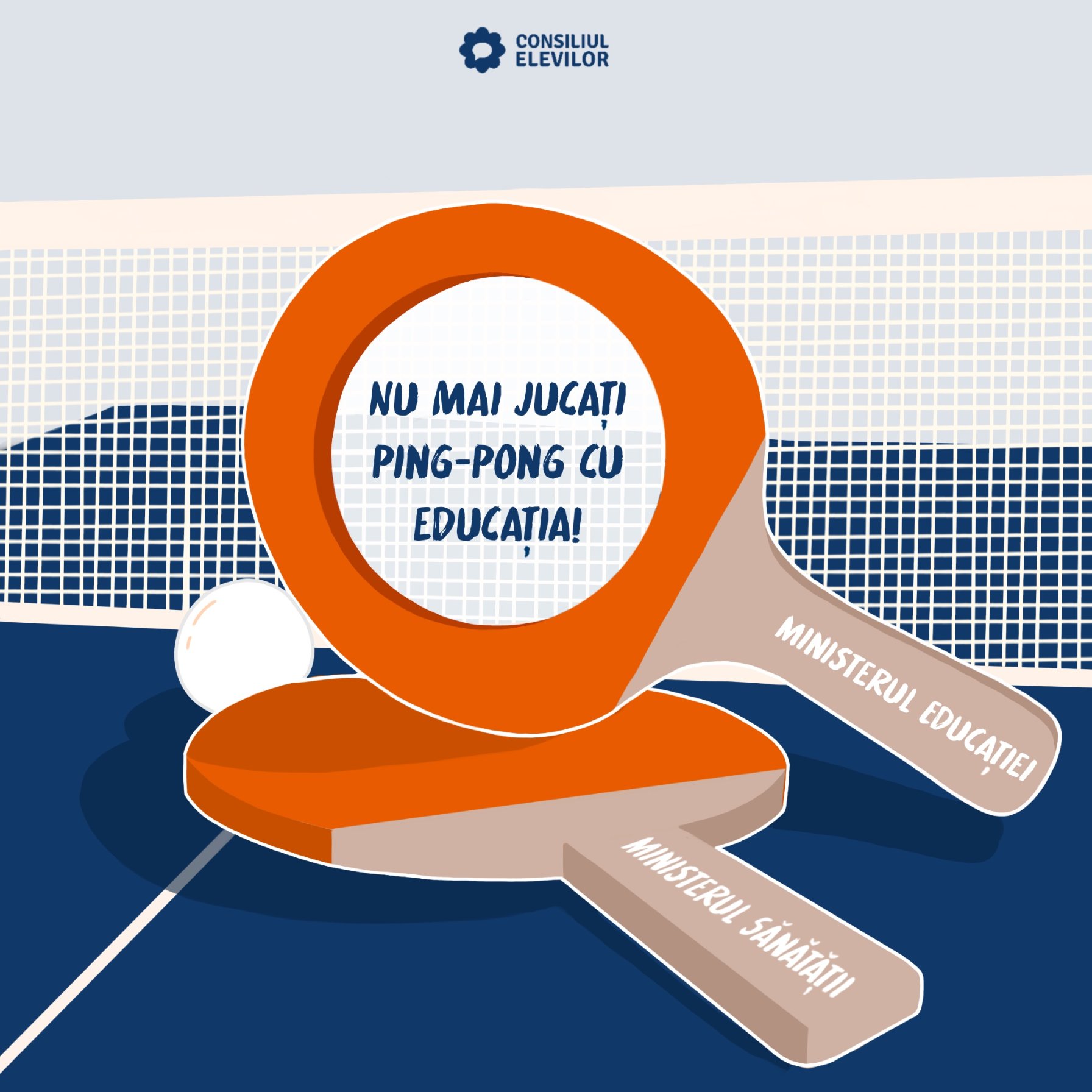 “Nu mai jucați ping-pong cu educația!”
