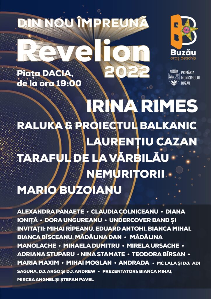Din nou împreună. Buzoienii petrec Revelionul în Piața Daciei