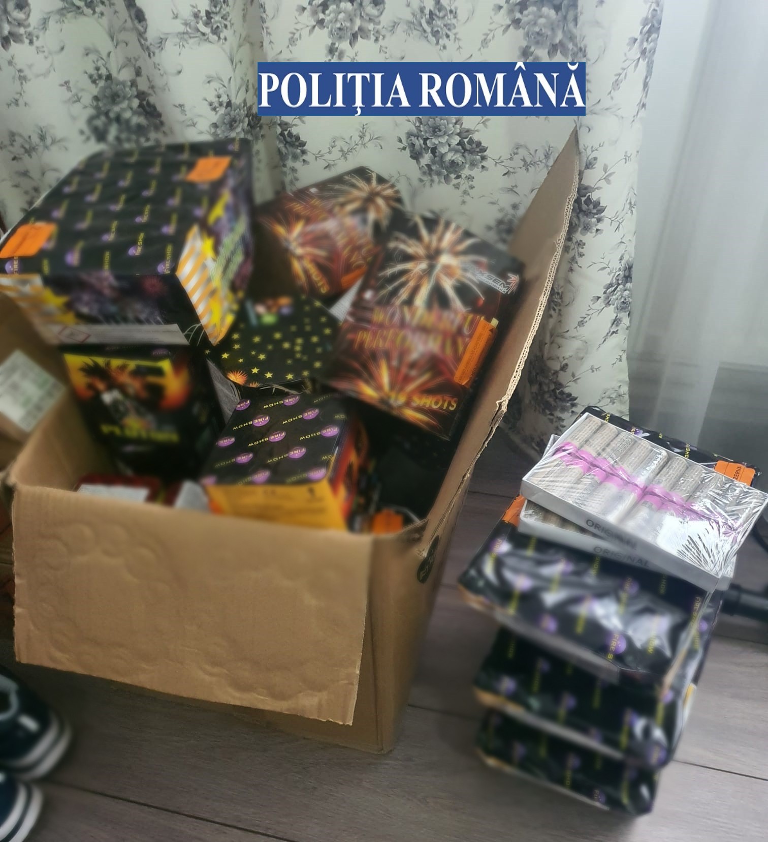 Captură record de articole pirotehnice