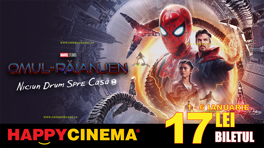 OMUL-PĂIANJEN: NICIUN DRUM SPRE CASĂ rulează la Happy Cinema la un preț promoțional
