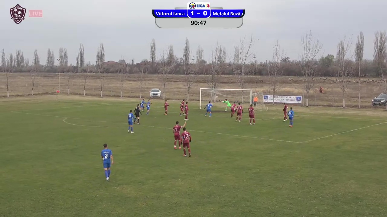 Surpriză neplăcută, la Ianca. Metalul, doar egal, 1 la 1, cu Viitorul