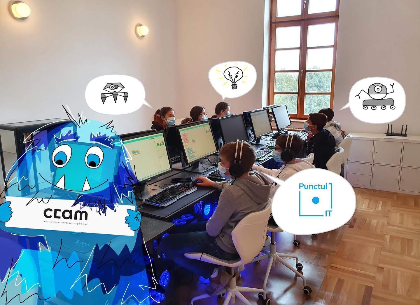 START LA ÎNSCRIERI! Clubul de Tehnologie își așteaptă cursanții
