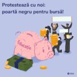Elevii protestează faţă de ridicarea mediei pentru acordarea bursei de merit