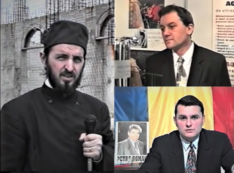 (VIDEO) IMAGINI INEDITE DE ARHIVĂ! Preotul Milea, Boșcodeală și Toma, în anii ’90