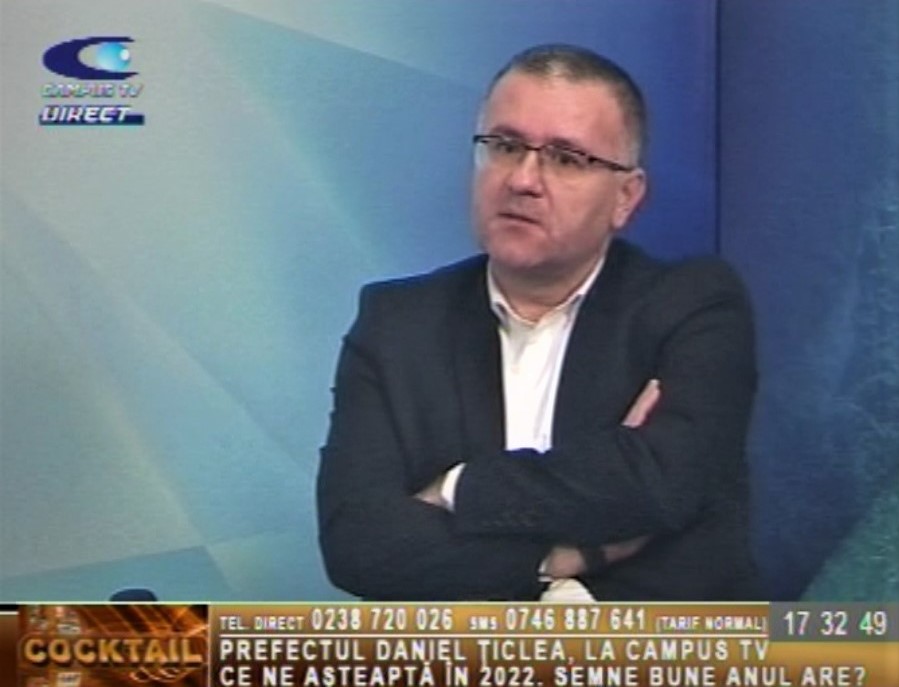(VIDEO) Prefectul de Buzău, în lacrimi, la Campus TV