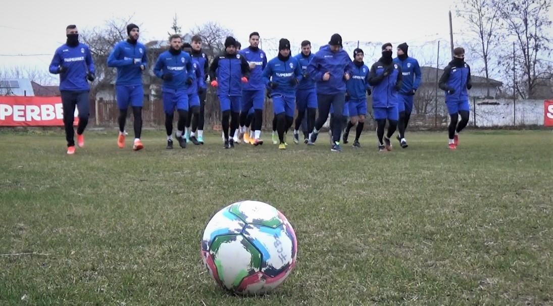 (VIDEO) FC Buzău, primul antrenament din 2022