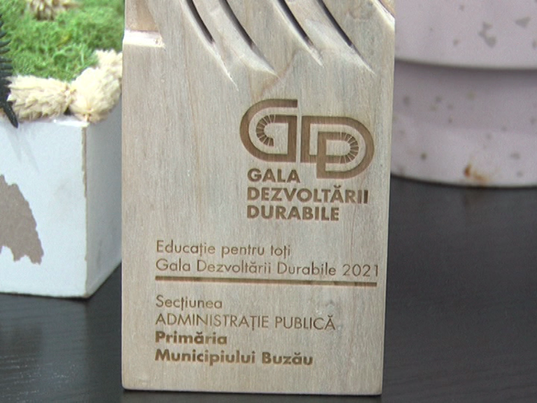 Buzăul – un exemplu pozitiv. Municipalitatea a fost obținut un nou premiu național