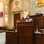 (VIDEO) Senatoarea Sbîrnea, "bruiată" de Șoșoacă