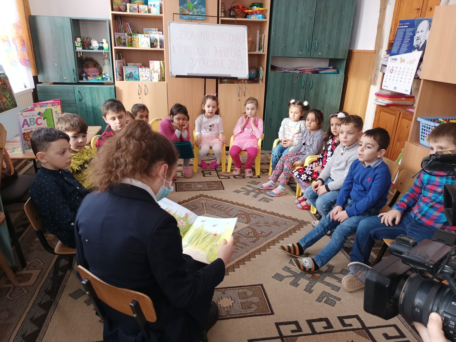 ZICI – ziua poveștilor. Copiii au citit împreună din cărțile vârstei lor
