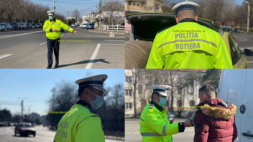 Șoferii buzoieni, informaţi despre inăsprirea pedepselor pentru abaterile de la Codul Rutier