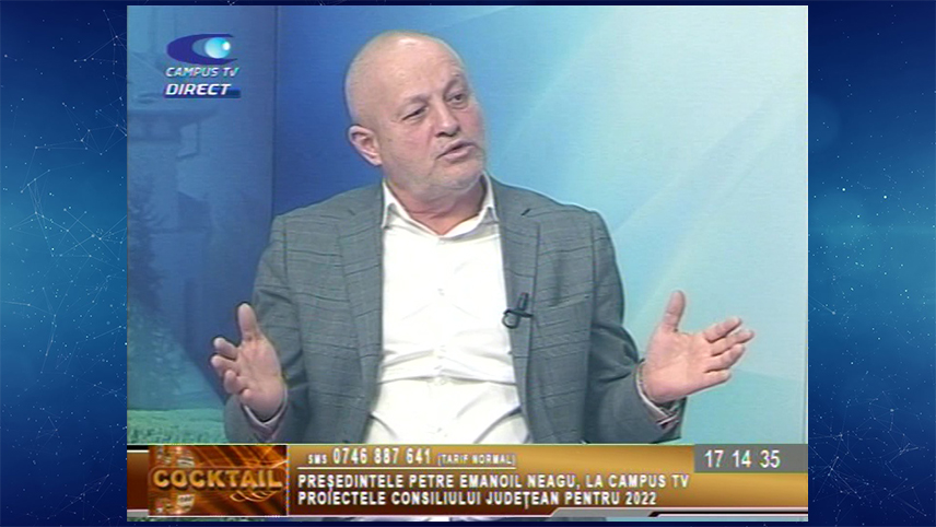 Președintele Neagu, anunț la Campus TV: “Revin în politică!” Ce spune despre o eventuală candidatură la șefia PSD Buzău