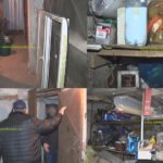 Buzoienii, somați să elibereze subsolurile. Tone de gunoaie scoase în fața blocului