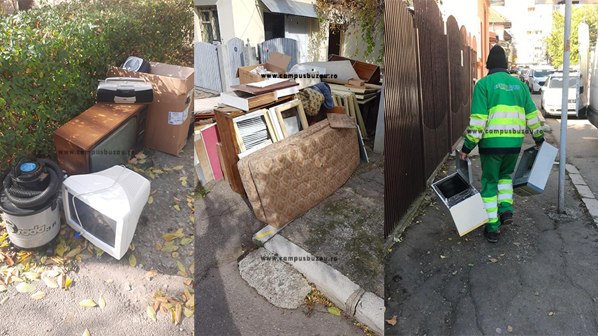 Buzău, un oraș deschis curățeniei! Campanie de colectare a deșeurilor  electrice și voluminoase