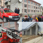 Cum ar interveni autorităţile după un cutremur. Exerciţiu de protecţie civilă, în Nehoiu