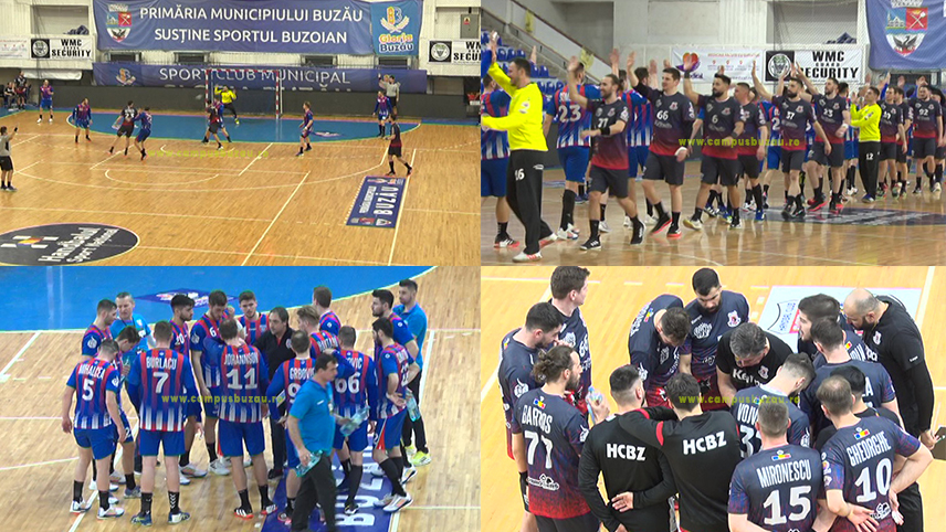 Lupii au mușcat doar în prima repriză. HC Buzău pierde acasă, cu Steaua București