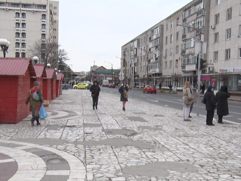 Șantier pe platou. După 8 martie încep lucrările în Centru.