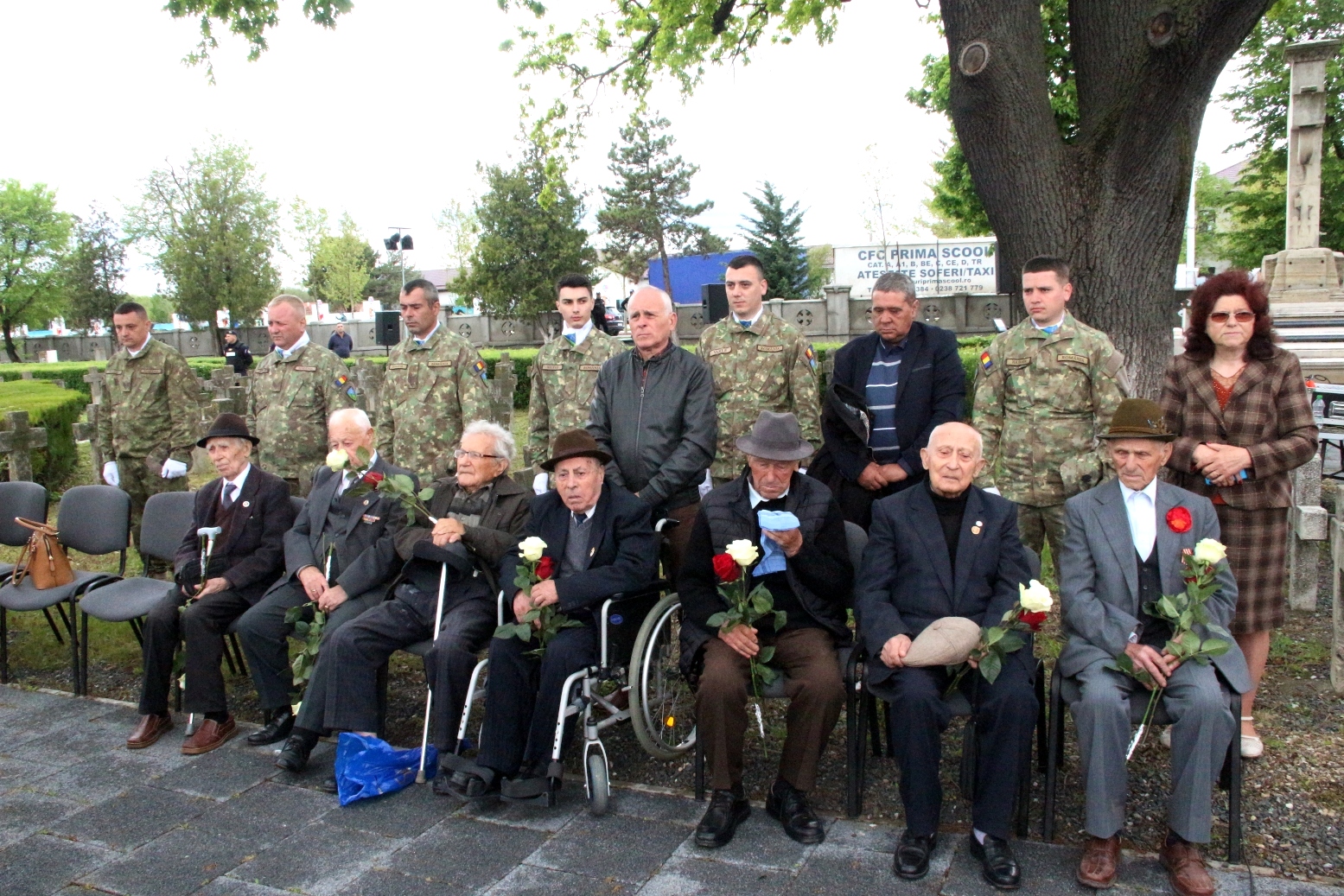 (VIDEO) Veteranii de război, sărbătoriți la Domul Central