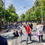 (VIDEO) Bulevardul, animat de sport. Cum s-au distrat copiii și tinerii