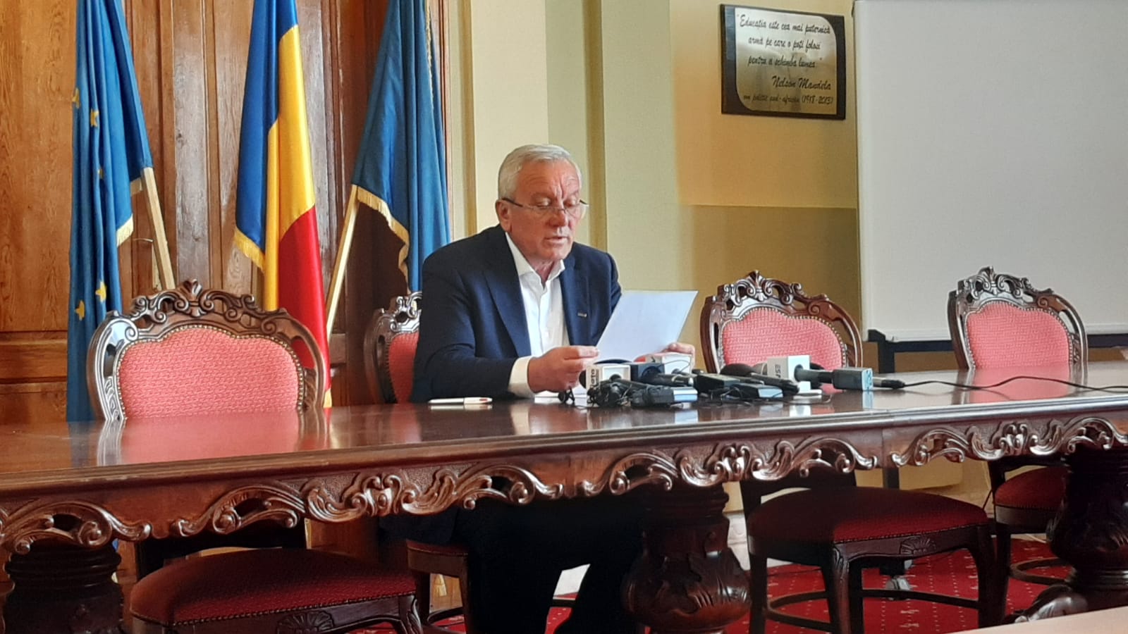 Suspiciune de fraudă. Primarul Toma, primele explicații