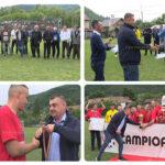 Fotbalul în sărbătoare, la Nehoiu. Carpați a promovat, veteranii orașului, premiați