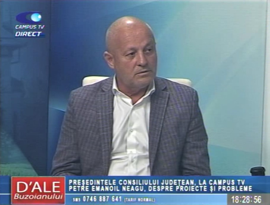 (VIDEO) Președintele Neagu, la Campus TV: „Voi mai candida…”