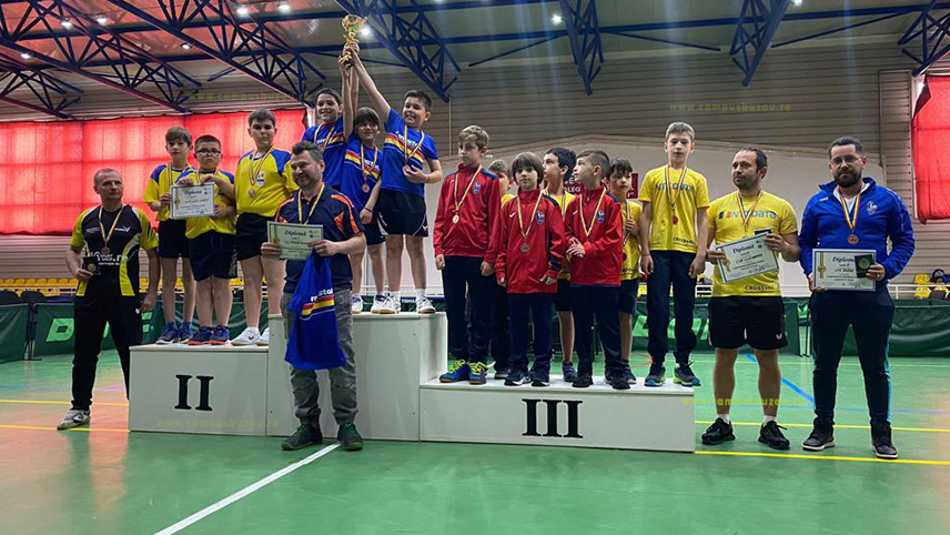 Piticii de la LPS, locul 3 la naționale. Echipa buzoiană a fost la un pas de finală