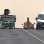 Dincolo de pod. A fost oprită circulația pe pasarela feroviară Metalurgica