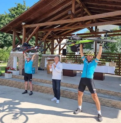 400 de kilometri pe două roți. De la Chișinău la Monteoru pe bicicletă