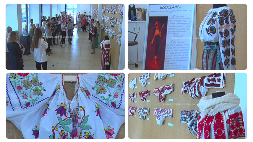 “Cămașa cu altiță”, vedetă la Galeriile de Artă. Cămăși din cinci văi ale Buzăului, expuse astăzi