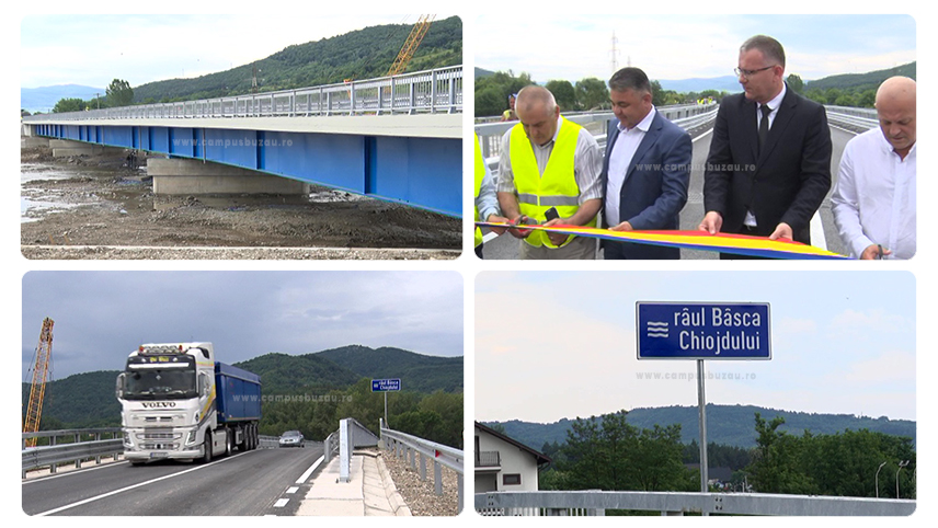 Pod nou, pe DN10. Primul obiectiv de acest fel, construit în 30 de ani