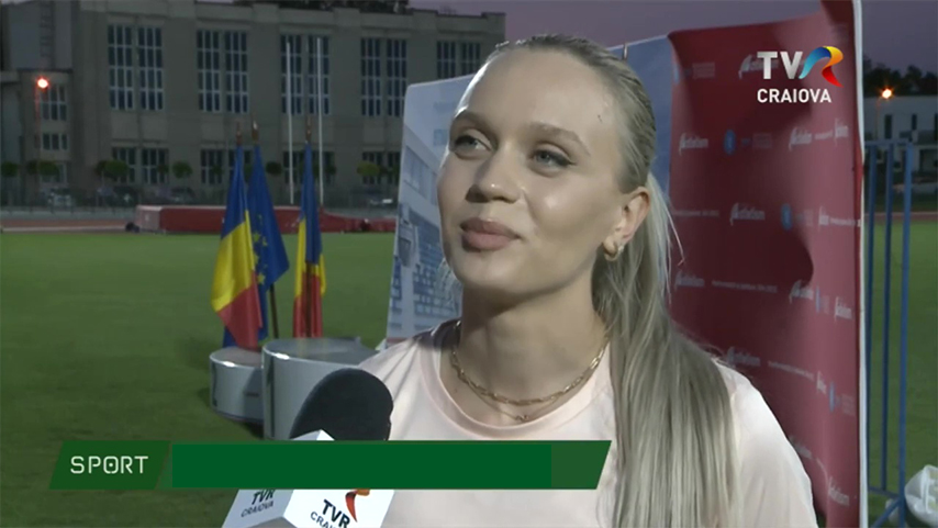Încă două medalii pentru Marina Baboi la Internaţionalele de Atletism de la Craiova