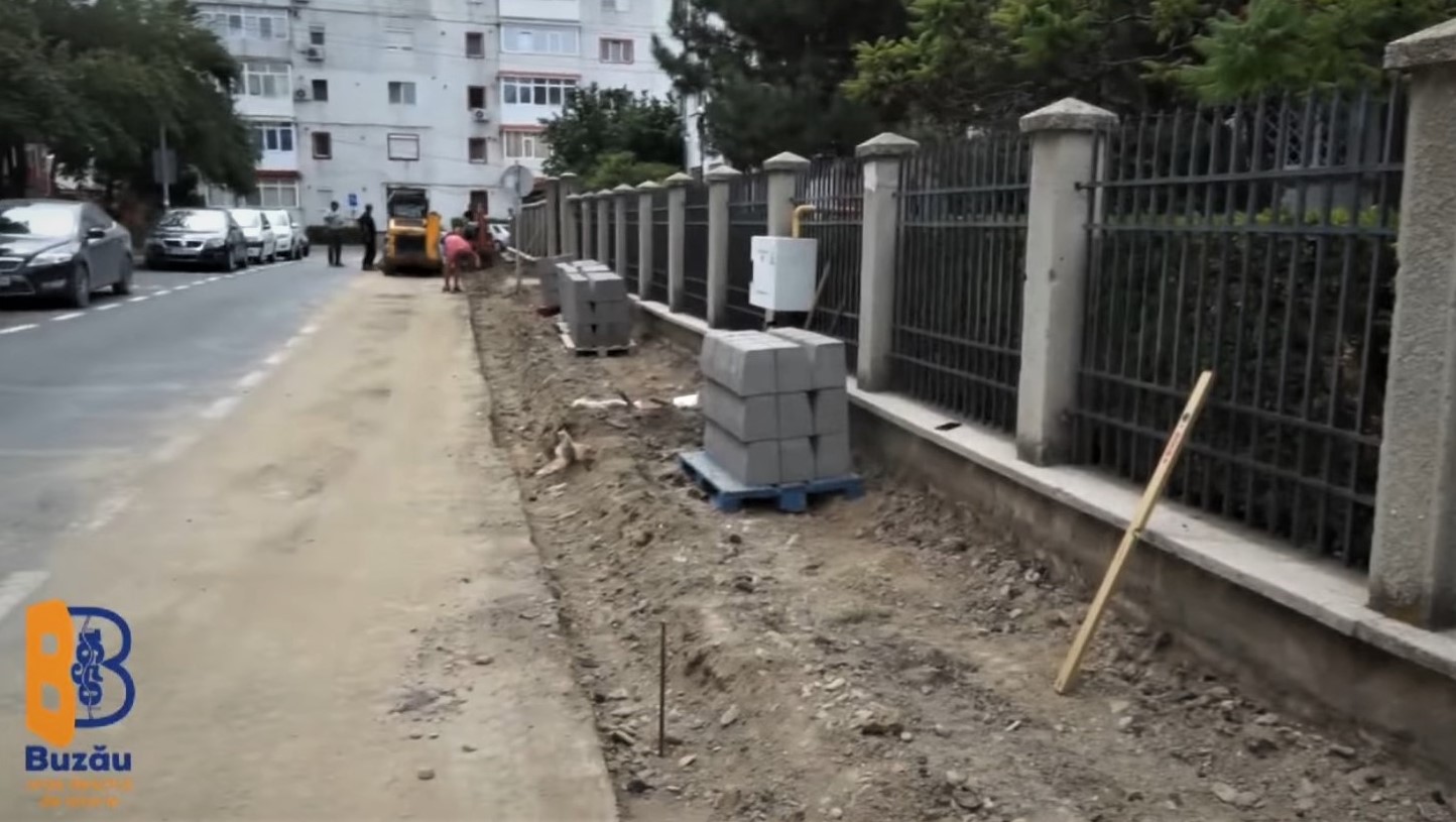 (VIDEO) Șantiere peste șantiere, în orașul Buzău