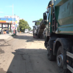 Încă un șantier. Au început lucrările pe strada Iazul Morilor.