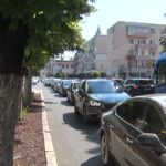 Trafic infernal. Centrul orașului blocat de mașini