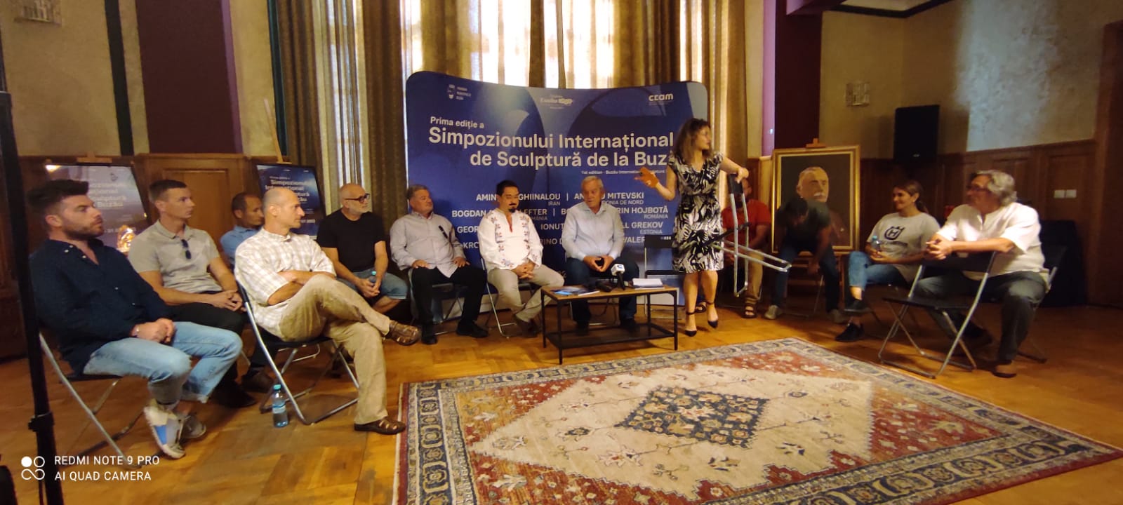 Simpozionul Internațional de Sculptură de la Buzău. Etapa finală.