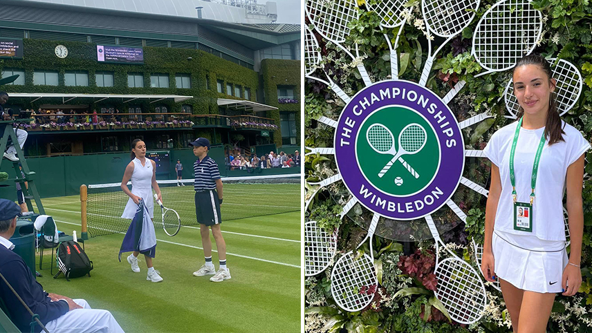 (VIDEO) EXCLUSIV! Buzoianca Alexia Tatu, în semifinale la Wimbledon!