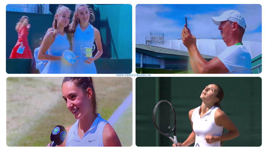 Buzoianca Alexia Tatu, campioană la Wimbledon