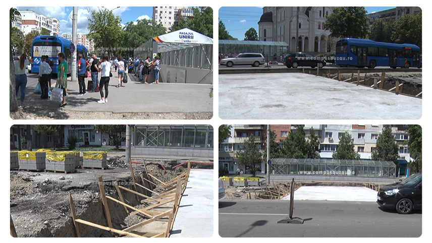 Antiploaie. Hidroizolația pasajului Unirii este refăcută
