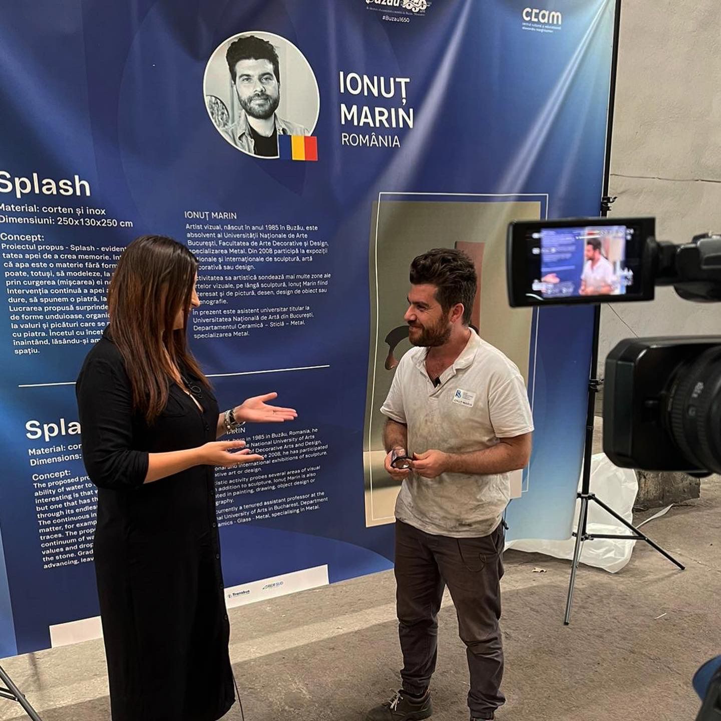 Ediție specială a emisiunii Toate Mințile Sus! Interviuri în exclusivitate cu artiștii ”Simpozionului Internațional de Sculptură”