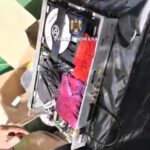 (VIDEO) Ce au găsit polițiștii buzoieni într-un colet trimis din Spania